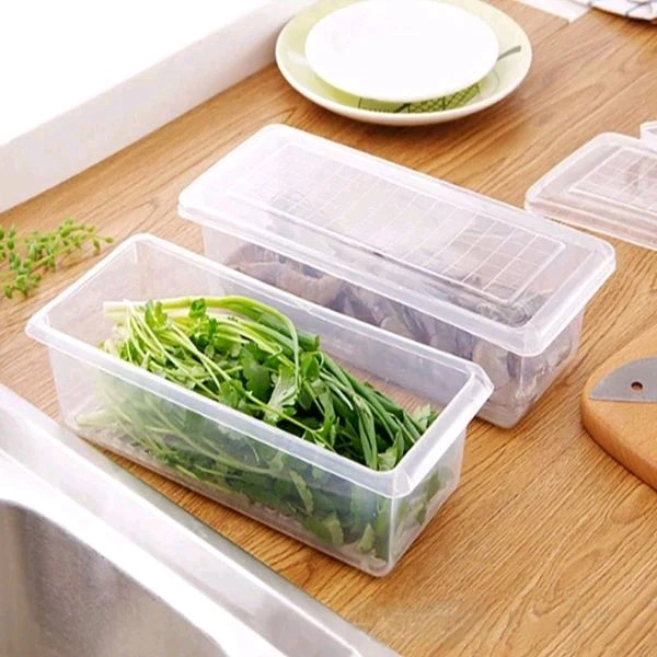 Fridge Space Saving Vegetables, Fruits And Fish Storage Organiser