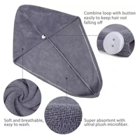 HAIR DRYING MICROFIBER TOWEL