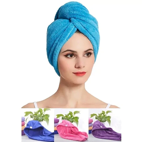 HAIR DRYING MICROFIBER TOWEL
