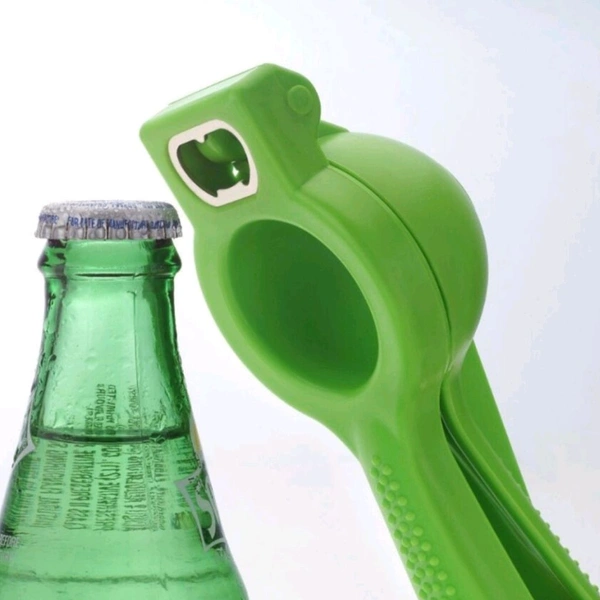 Heavy Quality 2in1 Lemon Squeezer With Bottle Opener