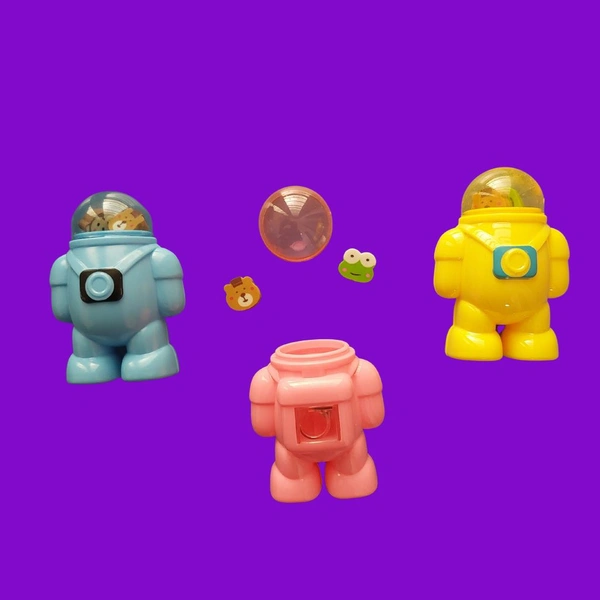 Kids Favourite Cute Astronaut Pencil Sharpner With Erasers