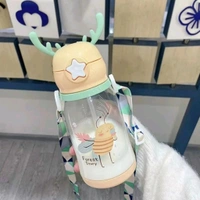 Kid's Favourite Cute Cartoon High Quality Water Bottles (600ml)