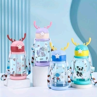 Kid's Favourite Cute Cartoon High Quality Water Bottles (600ml)