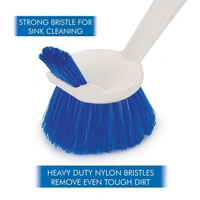Kitchen and Bathroom Wash Basin, Sink Cleaning Brush