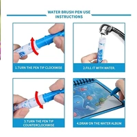 MAGIC WATER QUICK DRY COLOURING BOOK WITH MAGIC PEN FOR KIDS
