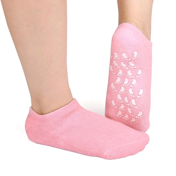 Moisturizing Gel Ultra-Soft Spa Socks For Repair Dry Cracked Feet And Ankles(2pcs)