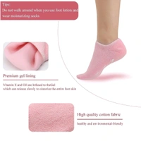 Moisturizing Gel Ultra-Soft Spa Socks For Repair Dry Cracked Feet And Ankles(2pcs)