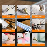 Pack Of 10 Transparent 7mm Glue Gun Sticks