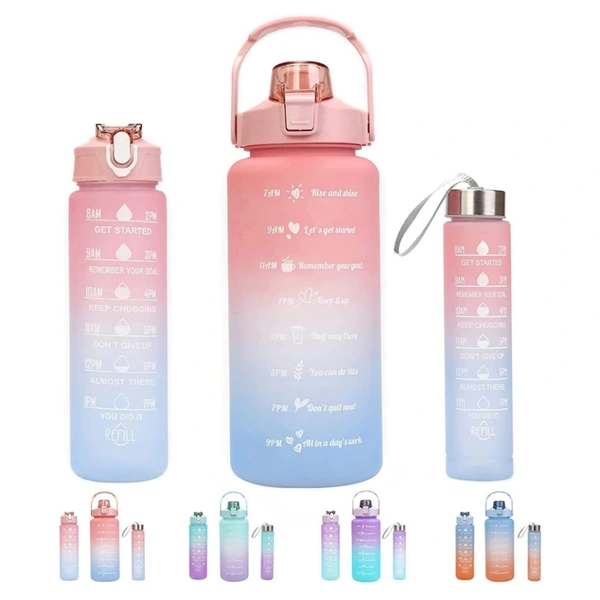Premium 3 in 1 High Quality Motivational Bottles