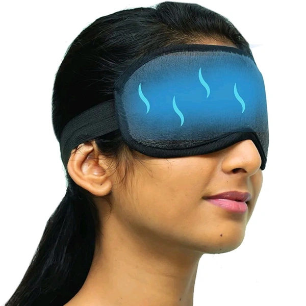 Premium Black Eye Mask With Cooling Gel