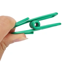 Premium High Quality Metal Clothesline Clips With Non Rustable Layer (Pack Of 10 )