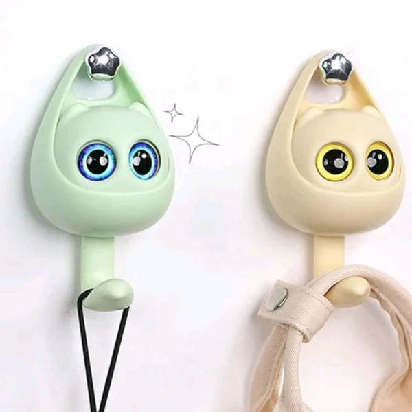 Premium Super Cute Eye Opening Keychain Holder Hook