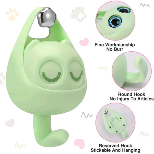 Premium Super Cute Eye Opening Keychain Holder Hook