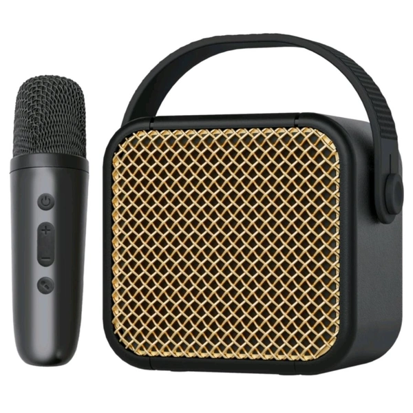 RD B-56 Luxury Powerful Portable Bluetooth Speaker With Super Bass Technology With Karaoke Mic (Type C Charging)