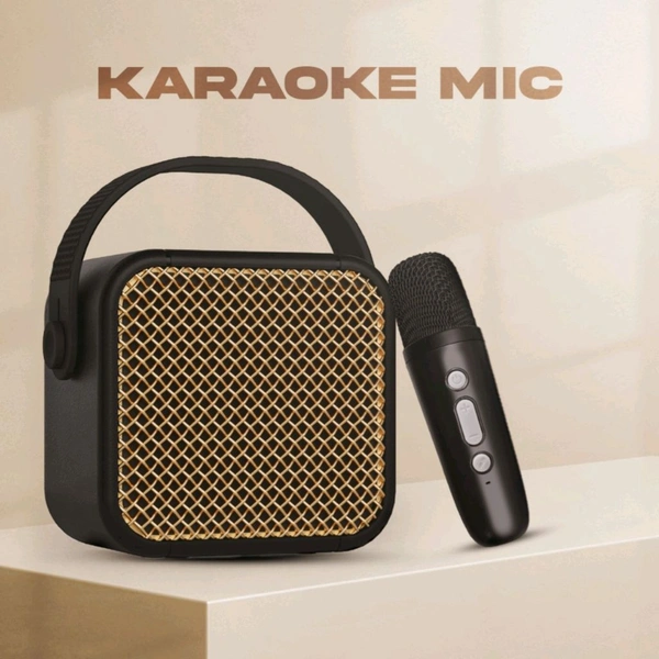 RD B-56 Luxury Powerful Portable Bluetooth Speaker With Super Bass Technology With Karaoke Mic (Type C Charging)