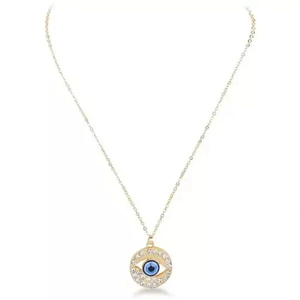 Round Evil Eye Chain