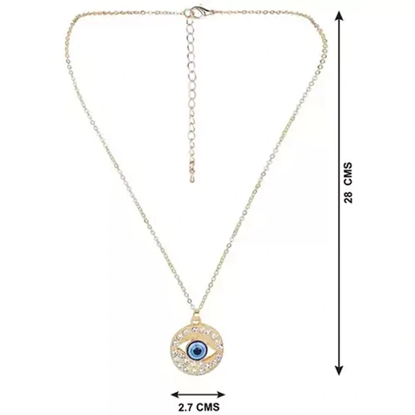 Round Evil Eye Chain