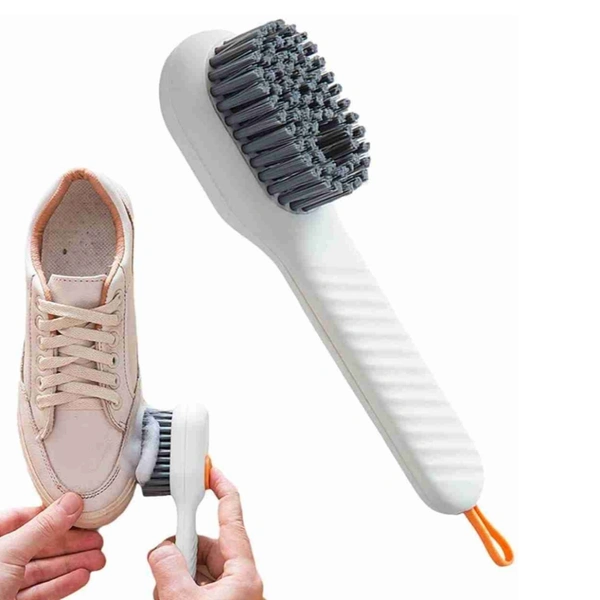 Shoe Cleaning Brush With Liquid Dispenser