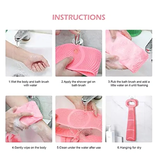 SILICONE BACK SCRUBBER