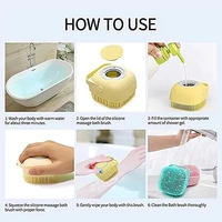 SILICONE BODY BRUSH