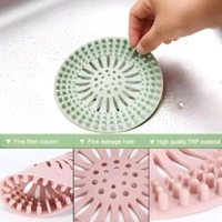 Silicone Hair Stopper Shower Drain Cover for Bathroom, Basin And Sink