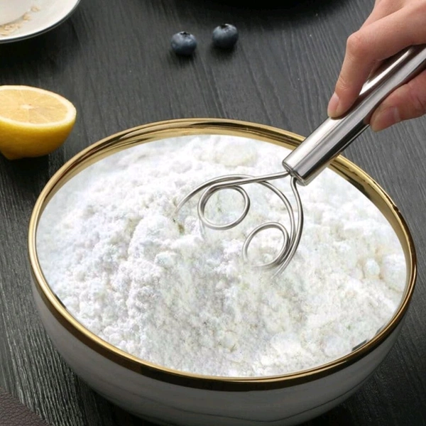 Stainless Steel Magic Dough Whisk Mixer, Atta Maker