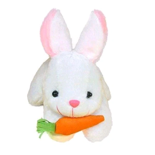 Super Cute Carrot Eating Lovely Rabbit Doll