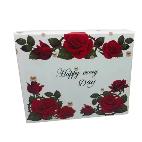 Valentine Gift Set ( 6 Flowers, Cute Doll)