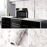 White Marble Adhesive Wall Sticker (60×200cms)