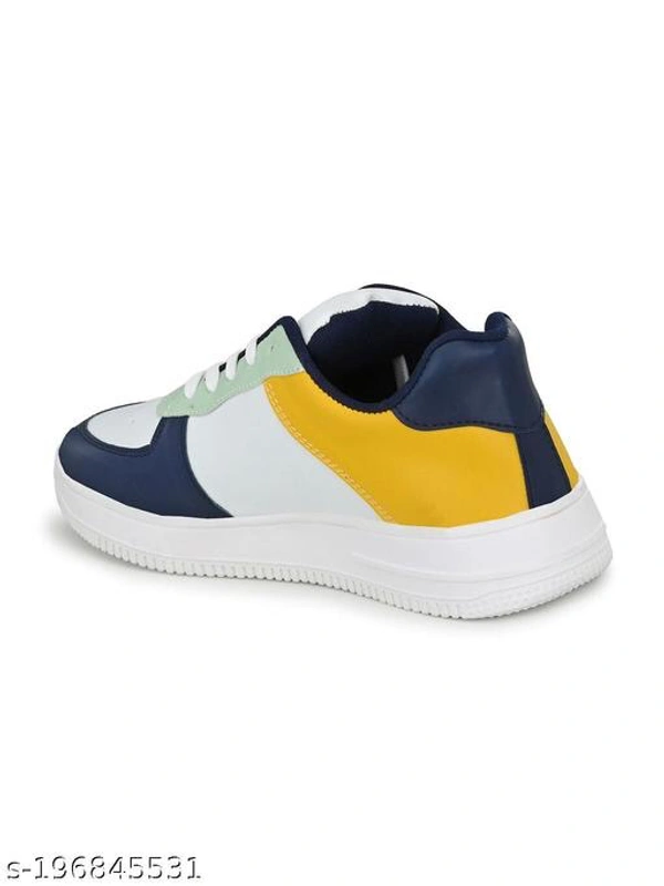 Catalog Name:*Trendy Men Sneakers*Material: SyntheticSole Material: PVCPattern: SolidFastening & Back Detail: Lace-UpNet Quantity (N): 1Sizes: IND-7, IND-6, IND-10, IND-9, IND-8Dispatch: 2-2 Days*Proof of Safe Delivery! Click to know on Safety Standards of Delivery Partners- https://ltl.sh/y_nZrAV3 - Web Orange, 9