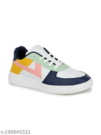 Catalog Name:*Trendy Men Sneakers*Material: SyntheticSole Material: PVCPattern: SolidFastening & Back Detail: Lace-UpNet Quantity (N): 1Sizes: IND-7, IND-6, IND-10, IND-9, IND-8Dispatch: 2-2 Days*Proof of Safe Delivery! Click to know on Safety Standards of Delivery Partners- https://ltl.sh/y_nZrAV3 - Web Orange, 9