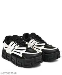 Catalog Name:*Cutiepie Men Sneakers*Material: LycraSole Material: EVAPattern: SolidFastening & Back Detail: Lace-UpNet Quantity (N): 1Sizes: IND-6, IND-7, IND-8, IND-9, IND-10Dispatch: 2 Days*Proof of Safe Delivery! Click to know on Safety Standards of Delivery Partners- https://ltl.sh/y_nZrAV3 - Black, 6
