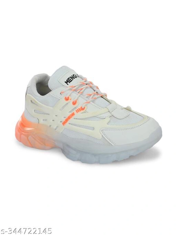 Catalog Name:*Stylish Men Sneakers*Material: Syntethic LeatherSole Material: PUPattern: PrintedFastening & Back Detail: Lace-UpNet Quantity (N): 1Sizes: IND-6, IND-7, IND-8, IND-9, IND-10Dispatch: 2 Days*Proof of Safe Delivery! Click to know on Safety Standards of Delivery Partners- https://ltl.sh/y_nZrAV3 - Scarlet, 8