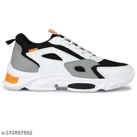Catalog Name:*Elegant Men Sneakers*Material: Syntethic LeatherSole Material: RubberPattern: SolidFastening & Back Detail: Lace-UpNet Quantity (N): 1Sizes: IND-6, IND-7, IND-8, IND-9, IND-10Dispatch: 1 Day*Proof of Safe Delivery! Click to know on Safety Standards of Delivery Partners- https://ltl.sh/y_nZrAV3 - White, 7