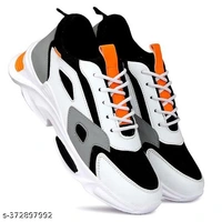 Catalog Name:*Elegant Men Sneakers*Material: Syntethic LeatherSole Material: RubberPattern: SolidFastening & Back Detail: Lace-UpNet Quantity (N): 1Sizes: IND-6, IND-7, IND-8, IND-9, IND-10Dispatch: 1 Day*Proof of Safe Delivery! Click to know on Safety Standards of Delivery Partners- https://ltl.sh/y_nZrAV3 - White, 7