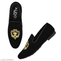 Catalog Name:*Fancy Men Loafers*Material: SyntheticSole Material: TprFastening: Slip OnToe Shape: Round ToeNet Quantity (N): 1Sizes: IND-6, IND-7, IND-9, IND-10Dispatch: 1 Day*Proof of Safe Delivery! Click to know on Safety Standards of Delivery Partners- https://ltl.sh/y_nZrAV3 - Black, 10