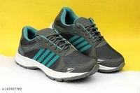 Catalog Name:*Modern Trendy Men Sports Shoes*Material: MeshSole Material: EVAFastening & Back Detail: Lace-UpPattern: SolidNet Quantity (N): 1Sizes: IND-6, IND-7, IND-8, IND-9, IND-10Dispatch: 1 Day*Proof of Safe Delivery! Click to know on Safety Standards of Delivery Partners- https://ltl.sh/y_nZrAV3 - Gray, 6