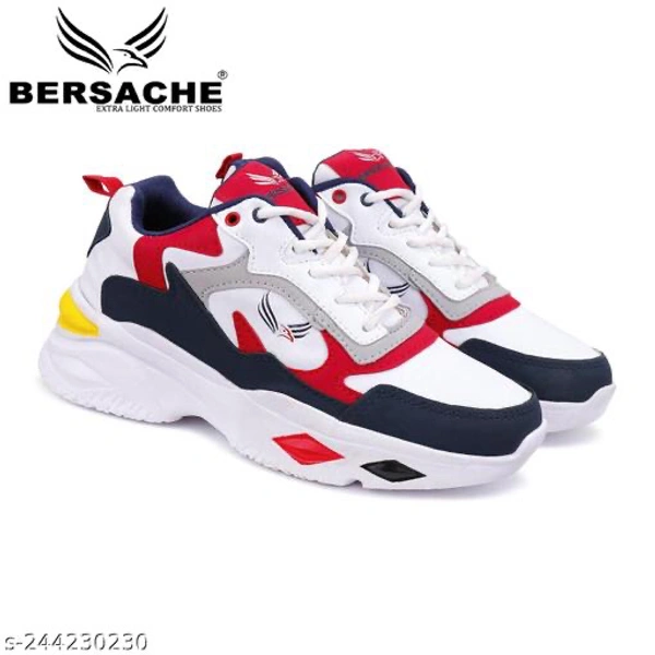Checkout this latest Casual Shoes_MallProduct Name: *Men's Bersache Lightweight Casual Shoes with High-Quality Soles | Comfortable Shoes for Sneakers, Walking,  Training, and Daily Wear (Red)*Material: CanvasSole Material: EVAFastening & Back Detail: Lace-UpSizes:IND-7, IND-6, IND-10, IND-9, IND-8The Newest "CASUAL SHOES" from the Bersache collection are now available. VERY DURABLE - White, 8