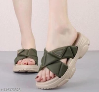 Catalog Name:*Aadab Fashionable Women Flipflops & Slippers*Material: EVASole Material: EVAFastening & Back Detail: Open BackPattern: SolidNet Quantity (N): 1Sizes: IND-3, IND-4, IND-5, IND-6Dispatch: 2 Days*Proof of Safe Delivery! Click to know on Safety Standards of Delivery Partners- https://ltl.sh/y_nZrAV3 - 5