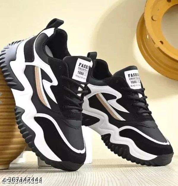 Catalog Name:*Cutiepie Latest Kids Girls Casual Shoes*Material: SyntheticSole Material: RubberPattern: ColorblockedFastening & Back Detail: Lace UpNet Quantity (N): 1Sizes: 4, 5, 6, 7, 8Dispatch: 1 Day*Proof of Safe Delivery! Click to know on Safety Standards of Delivery - Black, 6