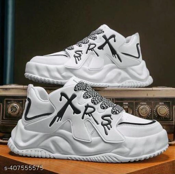 Catalog Name:*Classic Men Sneakers*Material: EVASole Material: RubberPattern: SolidFastening & Back Detail: Lace-UpNet Quantity (N): 1Sizes: IND-6, IND-7, IND-8, IND-9, IND-10Dispatch: 2 Days*Proof of Safe Delivery! Click to know on Safety Standards of Delivery 