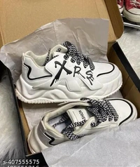 Sneakers  Catalog Name:*Classic Men Sneakers*Material: EVASole Material: RubberPattern: SolidFastening & Back Detail: Lace-UpNet Quantity (N): 1Sizes: IND-6, IND-7, IND-8, IND-9, IND-10Dispatch: 2 Days*Proof of Safe Delivery! Click to know on Safety Standards of Delivery  - White, 6