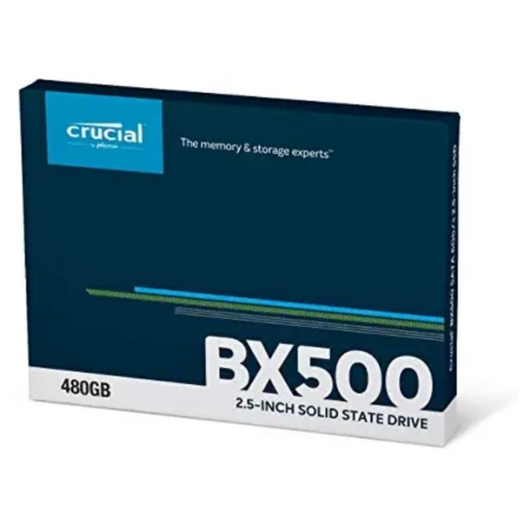 Crucial BX500 3D NAND SATA 2.5-inch SSD - Black, 240GB