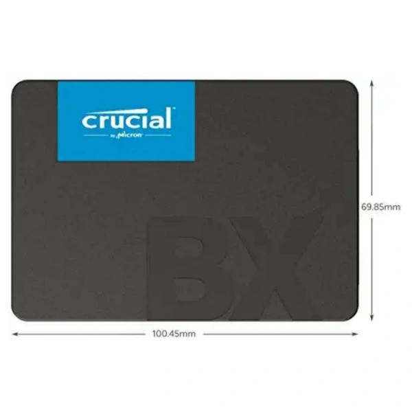 Crucial BX500 3D NAND SATA 2.5-inch SSD - Black, 240GB