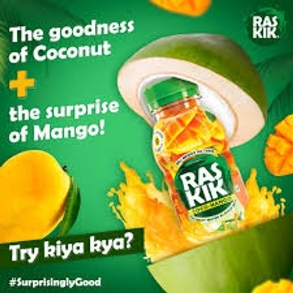 Raskik Juice  - Mango Litchi Gauva Mix Fruit, 5 PC.
