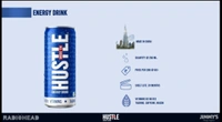 REDIOHEAD HUSTLE Energy Drink  - HUSTLE MODE ON, 1 PC.