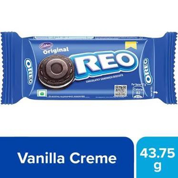 Cadbury Oreo Vannila Flavour Creme Sandwich Biscuit 43.75g