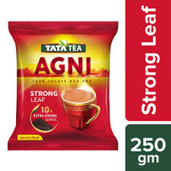 Tata Tea Agni Special Blend Tea 10% Extra Strong Leaves Perfect Aroma & Taste 250g