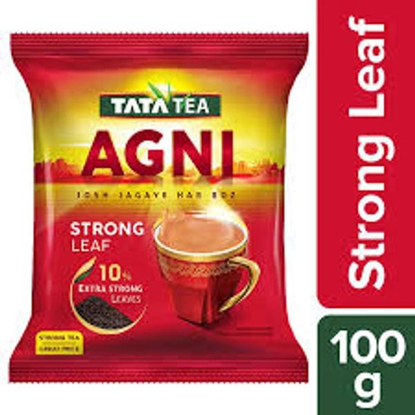 Tata Tea Agni Special Blend Tea 10% Extra Strong Leaves Perfect Aroma & Taste 100g