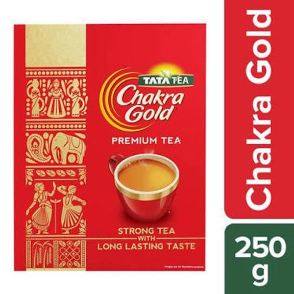Tata Tea Chakra Gold Premium Tea Strong Flavour With Long Lasting Taste 250g